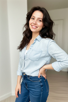 Beautiful woman of ukrainian alina from kiev with Dark Brown hair age 32 photo-9