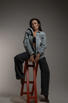 Ukrainian girl oksana from kharkov with Dark Brown hair age 41 photo-9