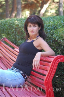 Girl in Ukraine nataliya from poltava with Dark Brown hair age 50