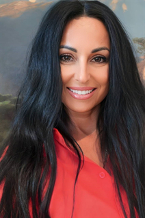basel bride olga with Black hair age 57