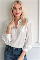 Ukrainian bride inna from kamenskoe with Blonde hair age 46 photo-3