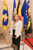 Perfect woman ludmila from brussels with Blonde hair age 55 photo-18