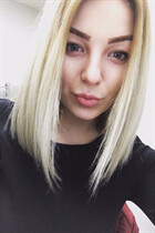 Beautiful ukraine girl zhanna from odessa with Blonde hair age 21