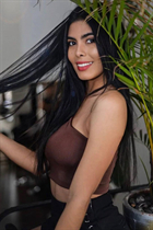 Belle femme colombienne angelica de bogota avec Brunette cheveux, âge 28 photo-2