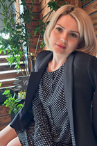 Ukrainian pretty girl natalia from ladyzhin with Blonde hair age 40 photo-6
