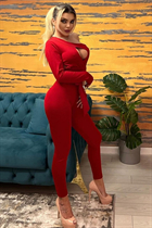 Femme roumaine maria de bucharest avec Blond cheveux 38 ans photo-29