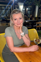 Femme ukrainienne de dnepr svetlana avec Blond cheveux, âge 61 photo-23