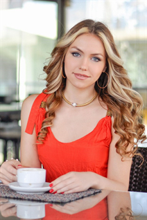 Ukrainian mail order bride miroslava from poltava with Blonde hair age 35