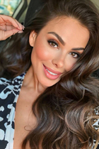 Brazilian beautiful woman maria-luiza from maringa with Dark Brown hair 31 years old photo-5