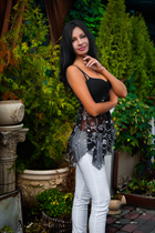 Beautiful woman of Ukraine irina from cherkassy with Black hair age 48 photo-8