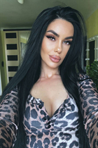 Femme ukrainienne célibataire anastasia de izmail avec Noirs cheveux, âge 31