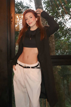Beautiful brazilian girl bruna from porto alegre with Light Brown hair 30 years old photo-3