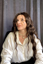 Beautiful Ukrainian bride svetlana from kiev with Dark Brown hair age 46 photo-6