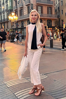 Ukrainian girl model anna from kharkov with Blonde hair age 46