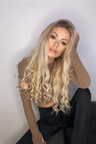 Femme parfaite aurika de vilnius avec Blond cheveux, âge 29 photo-16