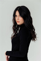 Ukrainian bride julia from kiev with Black hair age 26 photo-2