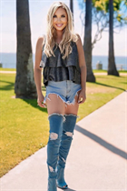 Beautiful ukrainian bride elena from new york with Blonde hair age 45 photo-4