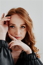 Belle mariée ukrainienne yaroslava de chernivtsi avec Roux cheveux, âge 31 photo-1