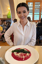 Perfect woman iryna from livorno with Dark Brown hair age 47 photo-10