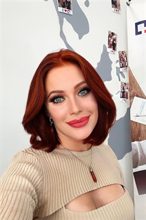 Dating a ukrainian woman svitlana from bath with Red hair age 27