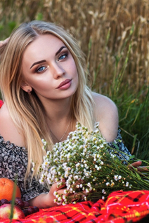 Femme ukrainienne de kiev kate avec Blond cheveux, âge 33