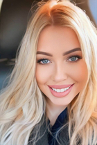 Belle fille ukrainienne elvira de odesa avec Blond cheveux, âge 30 photo-1