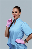 new york mariée alina avec Blond cheveux, âge 35 photo-17