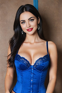 Girl in Ukraine valentina from odessa with Dark Brown hair age 25