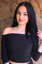 Ukrainian girl for marriage julia from kiev with Black hair age 30 photo-9