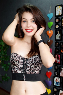 Hot russian women for marriage polina from zaporozhye with Light Brown hair age 24