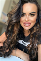 Esposa de Ucrania oksana de rivne con pelo Marrón oscuro y edad 35 photo-1