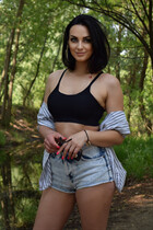 Date fille ukrainienne yuliia de cherkassy avec Noirs cheveux, âge 34 photo-15