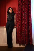 Belle femme allemande irina de berlin avec Noirs cheveux 51 ans photo-4