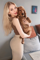Dame d'Ukraine darya de kiev avec Blond cheveux, âge 26 photo-1