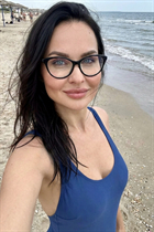 Femme parfaite olena de warsaw avec Brunette cheveux, âge 49 photo-3