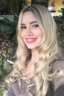 Pretty girl carolina from medellin with Blonde hair age 29