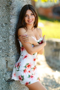Ukrainian women for dating vladislava from nikolaev with Dark Brown hair age 27