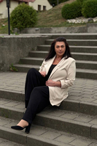 Beautiful single ukrainian woman olena from lviv with Dark Brown hair age 55 photo-2