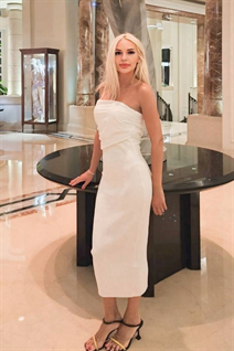 Femme ukrainienne kateryna de dnepr avec Blond cheveux, âge 39
