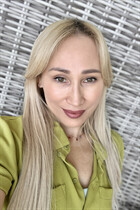 Perfect woman aida from nur-sultan with Blonde hair age 43 photo-1