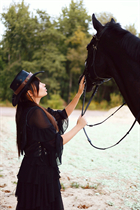 amsterdam mariée ekaterina avec Brunette cheveux, âge 35 photo-5