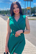 Femme ukrainienne vitalina de kiev avec Brunette cheveux, âge 23