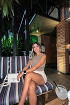 Belle fille vénézuélienne liliana de colombia avec Chatain clairs cheveux 39 ans photo-4