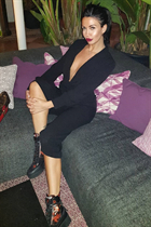 Femme parfaite tatyana de marbella avec Noirs cheveux, âge 41 photo-14