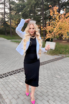 Jolie fille yevheniia de tbilisi avec Blond cheveux, âge 33 photo-3