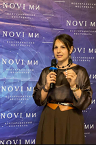 Épouse d'Ukraine olena de glukhov avec Brunette cheveux, âge 39 photo-2