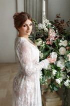 Superbe mariée russe julianna de saint-petersburg avec Chatain clairs cheveux, âge 35 photo-7