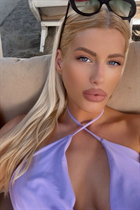 belgrade bride miliana with Blonde hair age 32 photo-6