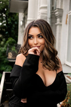 Beautiful woman of Ukraine alena from kiev with Dark Brown hair age 28 photo-8