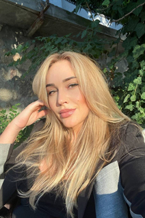 Beautiful woman of ukrainian iryna from odessa with Blonde hair age 47